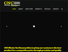Tablet Screenshot of hinksonautomotive-cncblocks.com